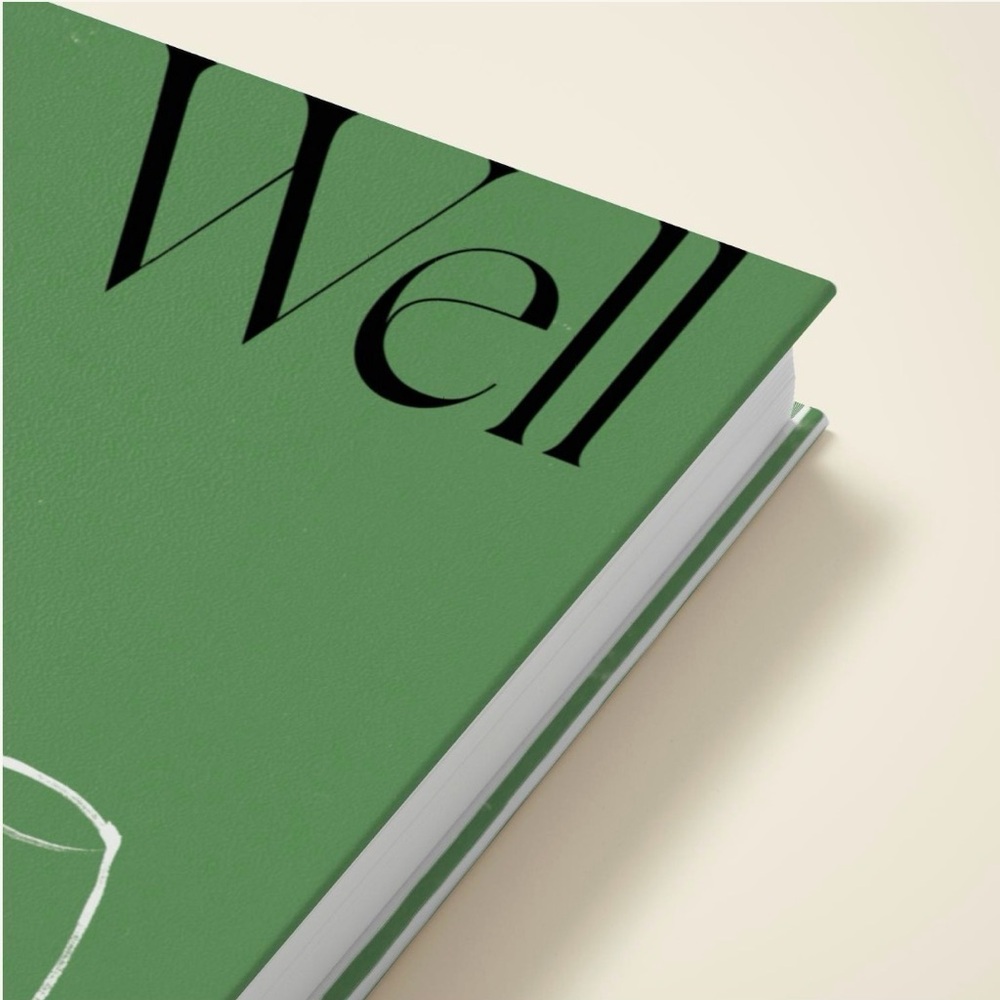 Eat Well Papier Green Recipe Journal Book - Picture 4 of 10
